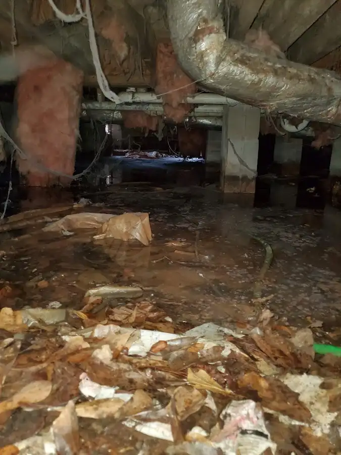 Crawl space flood assessment for Leak Detection & Repair in San Antonio